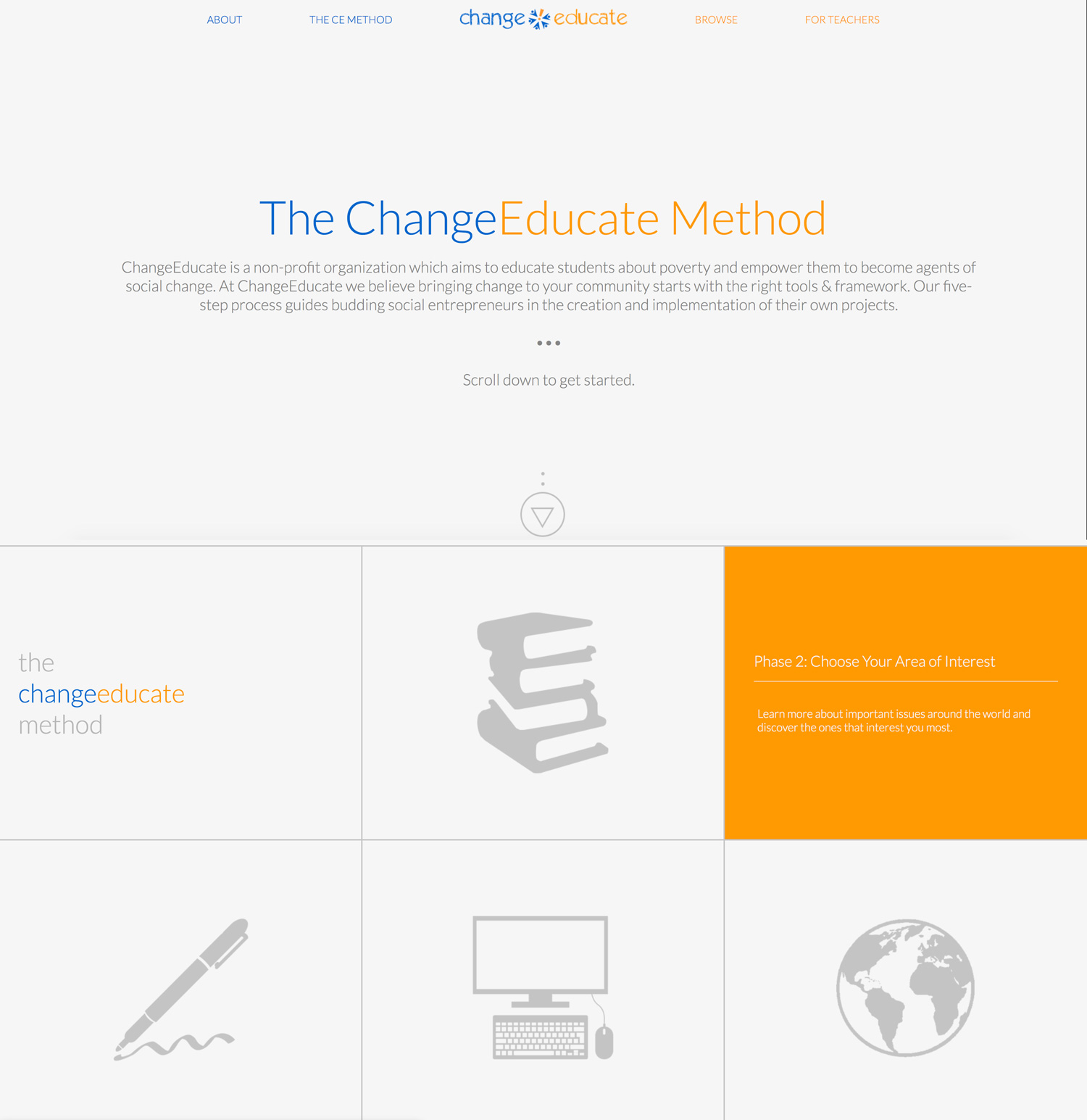 ChangeEducate Method Page